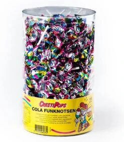 Crest® Cola Fun Pop Disco Lollies - 150 Stuks