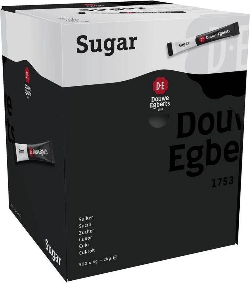 Suikersticks Douwe Egberts 500x4gr 2 Suikersticks Douwe Egberts 500x4gr - Afbeelding 2