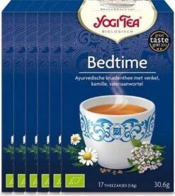 Yogi Tea Bedtime - Tray: 6 Stuks -Voedsel Serie Winkel 1074x1200 2
