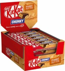 Kitkat Chunky Peanut Butter - 24 Repen -Voedsel Serie Winkel 1088x1200