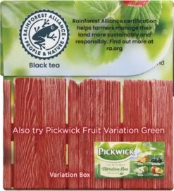 Pickwick Fruit Thee Variatie Rood - 12 X 20 Zakjes -Voedsel Serie Winkel 1089x1200 1