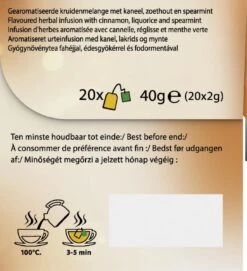 Pickwick Spices Minty Morocco Kruiden Thee - 12 X 20 Zakjes -Voedsel Serie Winkel 1092x1200 2