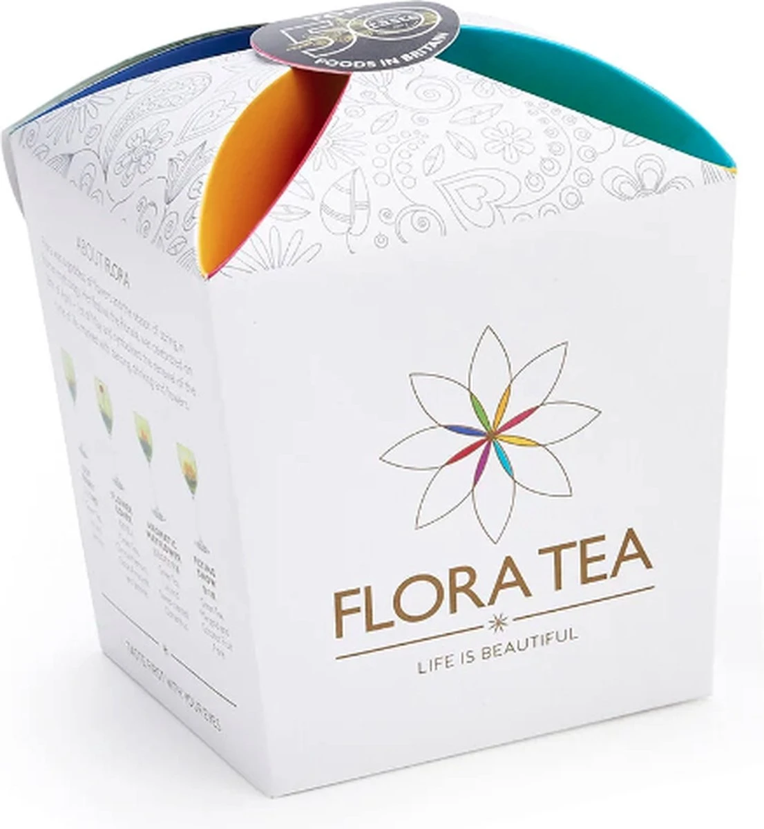 Thee Bloem - Kado - Nieuwe Theedrinken - Kado Tip - Kado Verpakking Thee - Flora Tea Thee Cadeau Giftbox Met 6 Theebloemen Assorti -Kado Tip - Thee Cadeau - Thee 1 Thee Bloem - Kado - Nieuwe Theedrinken - Kado Tip - Kado Verpakking Thee - Flora Tea Thee Cadeau Giftbox Met 6 Theebloemen Assorti -Kado Tip - Thee Cadeau - Thee