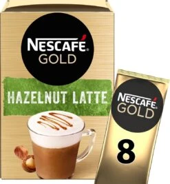 Nescafé Gold Hazelnoot Latte Oploskoffie - 6 Doosjes à 8 Zakjes -Voedsel Serie Winkel 1111x1200 1