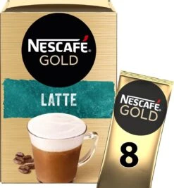 Nescafé Gold Latte Macchiato Oploskoffie - 6 Doosjes à 8 Zakjes -Voedsel Serie Winkel 1111x1200 2