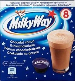 Milky Way - Warme Chocoladedrank (Dolce Gusto Compatible) - 5x 8 Capsules -Voedsel Serie Winkel 1114x1200