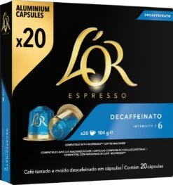 L'OR Espresso Decaffeinato (6) - 10 X 20 Koffiecups 21 L'OR Espresso Decaffeinato (6) - 10 X 20 Koffiecups -Voedsel Serie Winkel 1129x1200 1