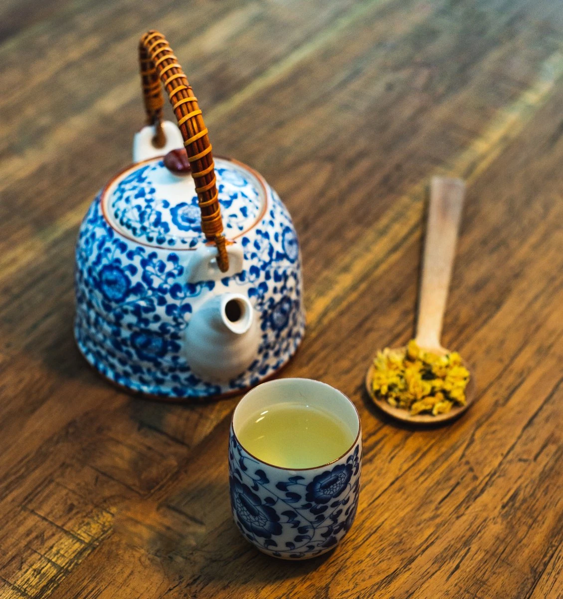 Chinese Bloemen Thee - Hangzhou Witte Chrysant (maart 2022) - 30g 3 Chinese Bloemen Thee - Hangzhou Witte Chrysant (maart 2022) - 30g - Afbeelding 3