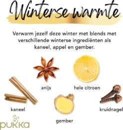 Pukka Thee Kerst Bewaardoos, Biologische Kruidenthee, Perfect Als Kerstcadeau - 30 Zakjes - 1 Stuk -Voedsel Serie Winkel 1138x1200