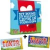 Tony's Chocolonely & Ben & Jerry's Chocolate Love-a-Fair Geschenkdoos - Fairtrade Chocolade Repen - Liefdes Cadeau - 2 X 180 Gram