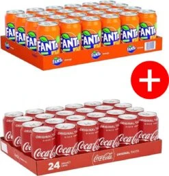 Coca-Cola Coca Cola Blikjes 24 Stuks 33cl EU + Fanta Blikjes 24 Stuks 33cl EU 4 Coca-Cola Coca Cola Blikjes 24 Stuks 33cl EU + Fanta Blikjes 24 Stuks 33cl EU -Voedsel Serie Winkel 1156x1200 3