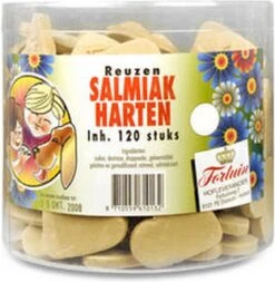 Fortuin - Reuzen Salmiak Harten - 120 Stuks