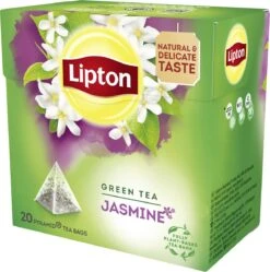 Lipton Jasmijn Groene Thee, Met Een Kruidige, Zachte Smaak En Lichte, Bloemige Afdronk - 4 X 20 Zakjes - PL-EKO-03 -Voedsel Serie Winkel 1188x1200 4