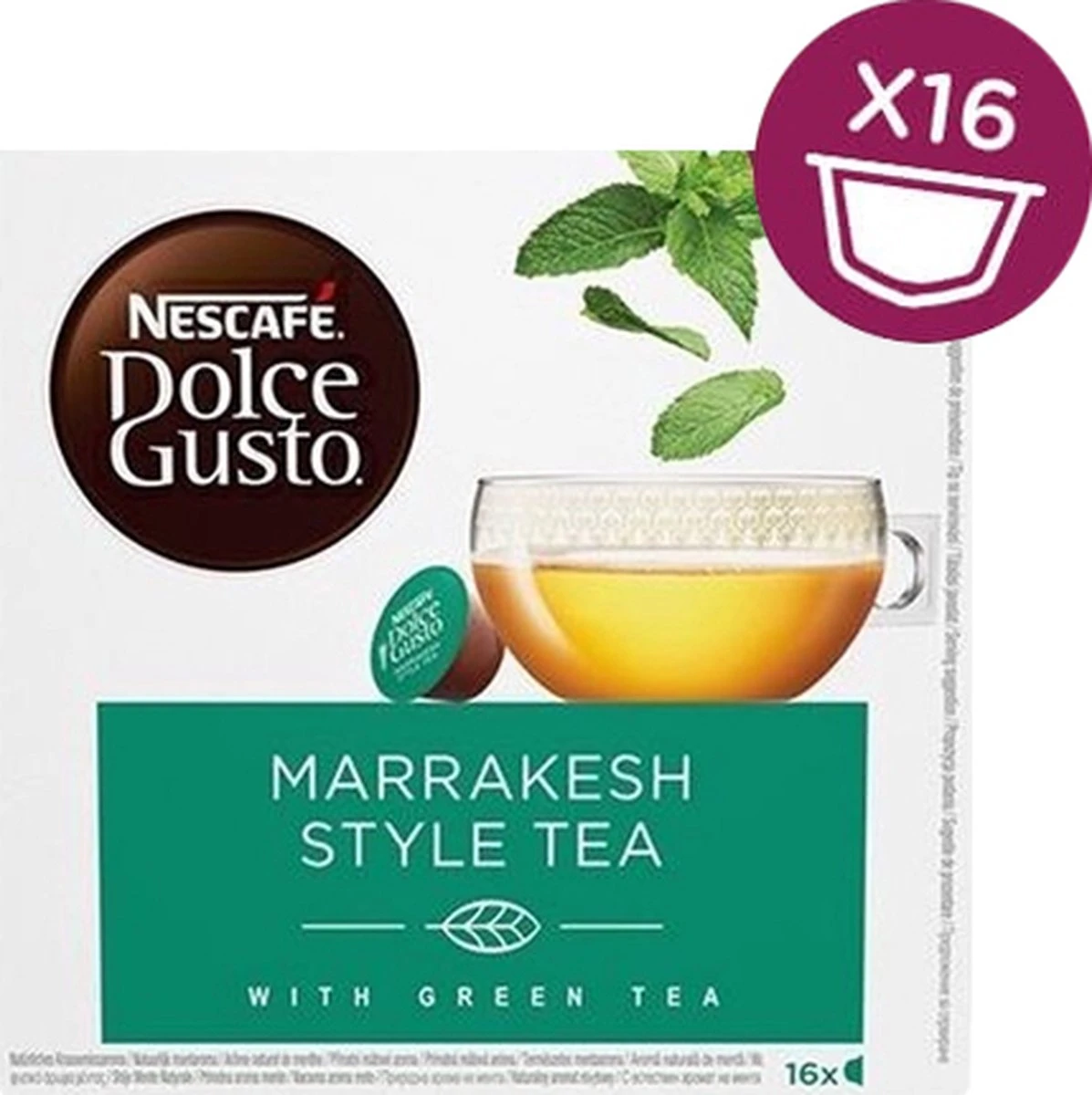 Dolce Gusto - Marrakesh Style Tea - 3x 16 Cups 5 Dolce Gusto - Marrakesh Style Tea - 3x 16 Cups - Afbeelding 5