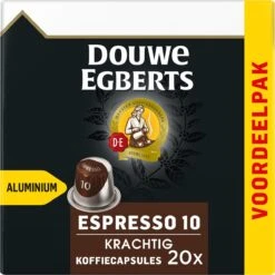 Douwe Egberts Espresso Krachtig Koffiecups - Intensiteit 10/12 - 10 X 20 Capsules 10 Douwe Egberts Espresso Krachtig Koffiecups - Intensiteit 10/12 - 10 X 20 Capsules -Voedsel Serie Winkel 1198x1200 3