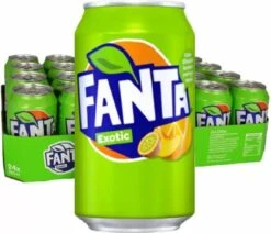 Fanta Exotic Blikjes 33cl Tray 24 Stuks Frisdrank