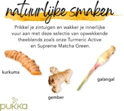 Pukka Active Kruidenthee Geschenkdoos - 5 Blends Biologische Kruidenthee, Ook Leuk Als Verjaardagscadeau - 45 Zakjes - Theedoos - GB-BIO-05 -Voedsel Serie Winkel 1200x1075 3