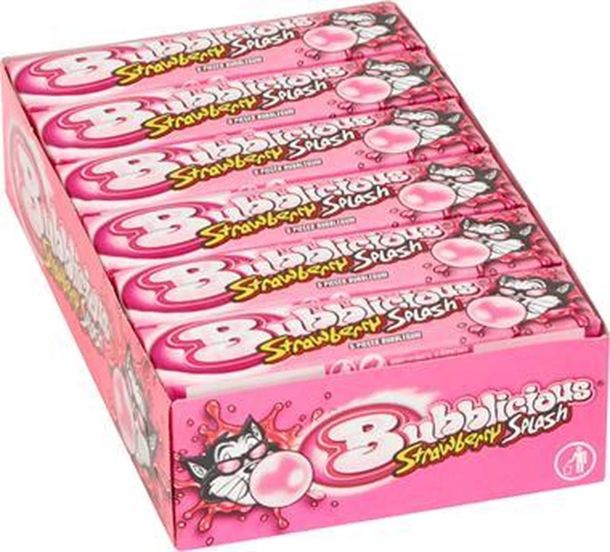 Bubblicious Strawberry - 18 X 38 Gram 1 Bubblicious Strawberry - 18 X 38 Gram
