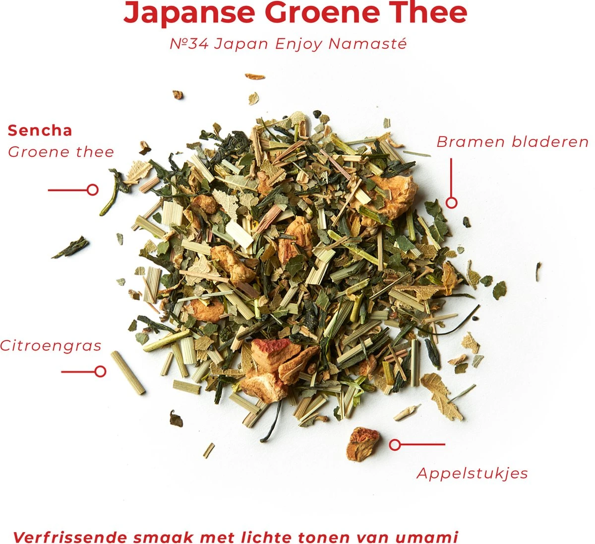 Soolong Enjoy Japan Nr34 Japanse Groene Thee - Fris & Licht Umami - Sencha, Citroengras & Lindebloesem - Duurzame Losse Thee - Premium Thee Uit Japan - Blik 20gram 11 Soolong Enjoy Japan Nr34 Japanse Groene Thee - Fris & Licht Umami - Sencha, Citroengras & Lindebloesem - Duurzame Losse Thee - Premium Thee Uit Japan - Blik 20gram - Afbeelding 11
