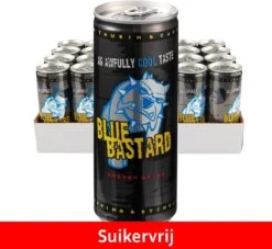 Blue Bastard Energy Drink - Sugar Free - Sleekcan 24x250 Ml -Voedsel Serie Winkel 1200x1101 1