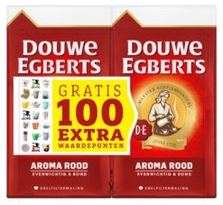 Douwe Egberts Aroma Rood Filterkoffie - Dubbelpak 6 X 1000 Gram -Voedsel Serie Winkel 1200x1102