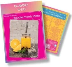 Geschenkdoos Bubble Tea - Bubble Tea Starters Kit - Maak Je Eigen Bubble Tea -Voedsel Serie Winkel 1200x1113 1