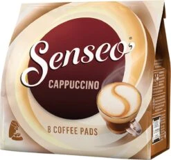 Senseo Cappuccino Koffiepads - 2/9 Intensiteit - 10 X 8 Pads -Voedsel Serie Winkel 1200x1116