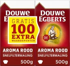 Douwe Egberts Aroma Rood Filterkoffie - Dubbelpak 6 X 1000 Gram -Voedsel Serie Winkel 1200x1121
