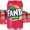 Fanta Strawberry & Kiwi Frisdrank - 24 X 330 Ml