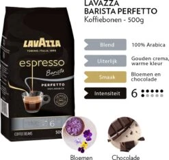 Lavazza Espresso Barista Perfetto Koffiebonen - 500 Gram X4 -Voedsel Serie Winkel 1200x1137