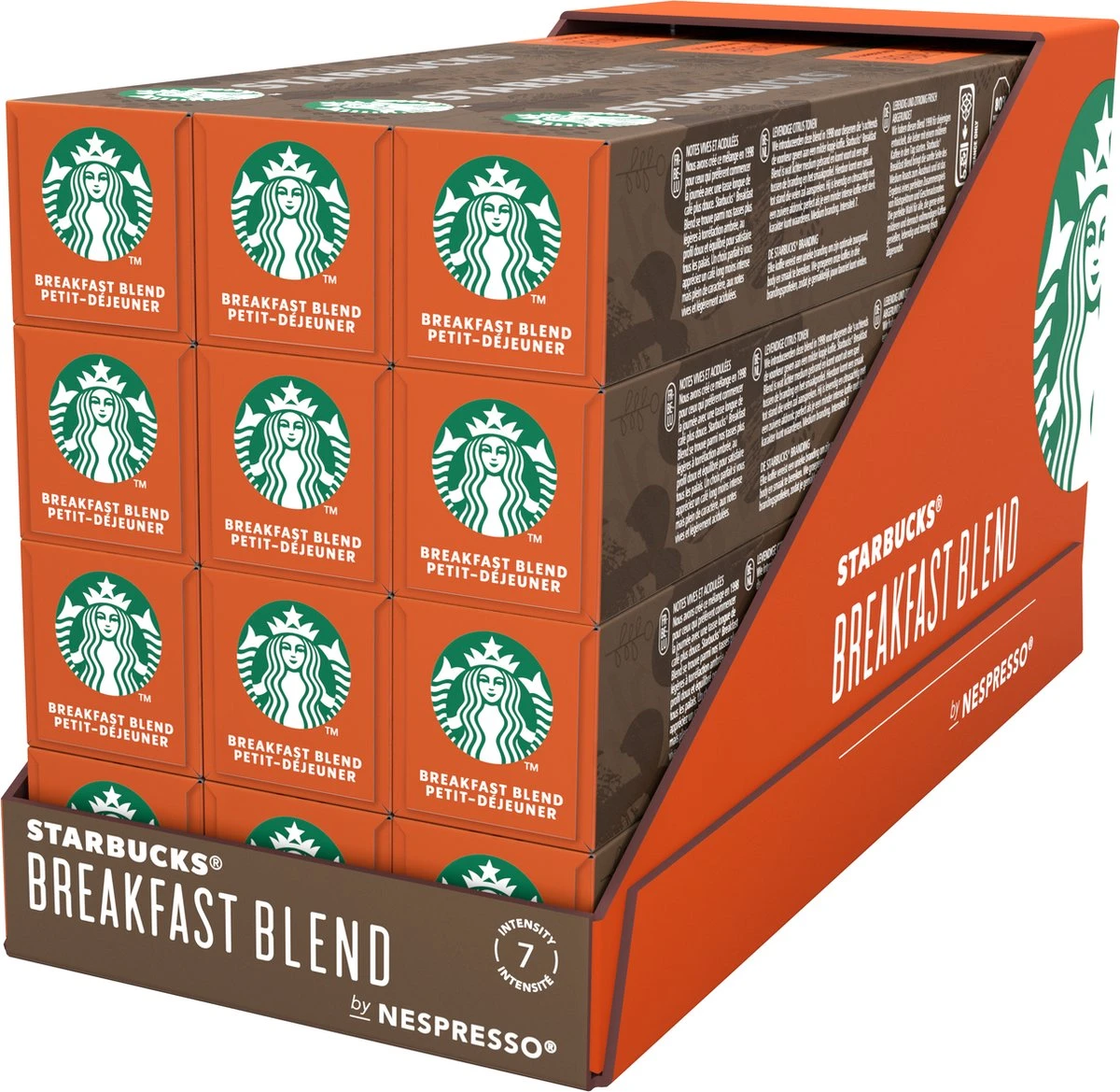 Starbucks By Nespresso Breakfast Blend 120 Koffiecups 1 Starbucks By Nespresso Breakfast Blend 120 Koffiecups