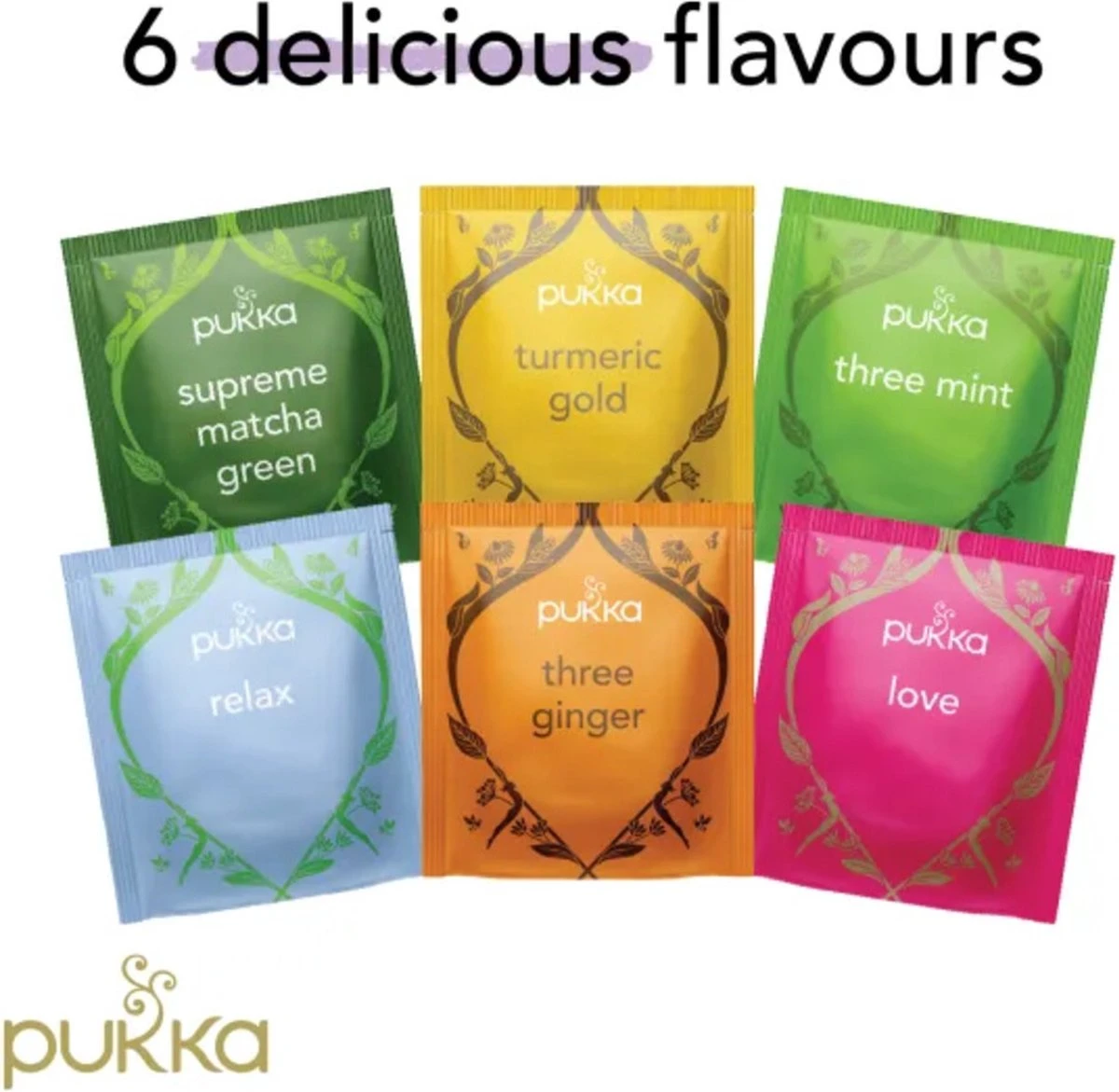 Pukka Dayround Wellness Box - 6 Blends Biologische Kruidenthee, Ook Leuk Als Verjaardagscadeau Voor Hem En Haar, 90 Theezakjes - Theedoos 7 Pukka Dayround Wellness Box - 6 Blends Biologische Kruidenthee, Ook Leuk Als Verjaardagscadeau Voor Hem En Haar, 90 Theezakjes - Theedoos - Afbeelding 7