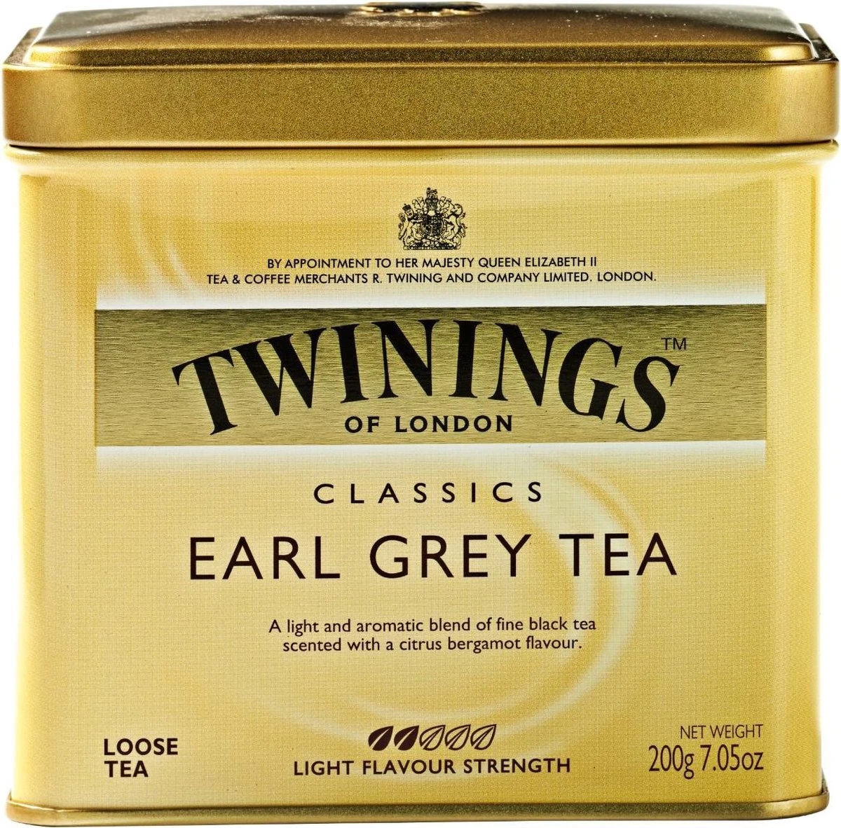 Earl Grey Thee Blikje Twinings Tea 200 Gram | Losse Thee 1 Earl Grey Thee Blikje Twinings Tea 200 Gram | Losse Thee