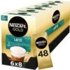 Nescafé Gold Latte Macchiato Oploskoffie - 6 Doosjes à 8 Zakjes