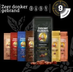 Douwe Egberts Espresso Koffiebonen - 4 X 1000 Gram - Extra Grote Verpakking -Voedsel Serie Winkel 1200x1191