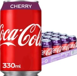 Coca-Cola Coca Cola - Cherry - 24x 330ml -Voedsel Serie Winkel 1200x1194 1