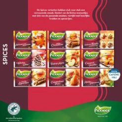 Pickwick Spices Caramelised Pear Zwarte Thee - 12 X 20 Zakjes 11 Pickwick Spices Caramelised Pear Zwarte Thee - 12 X 20 Zakjes -Voedsel Serie Winkel 1200x1200 195