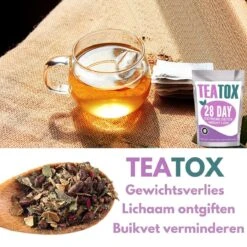 TeaTox™ 28 Dagen Afvallen Detox - Thee - Detox + E-book 30 Recepten -Voedsel Serie Winkel 1200x1200 311