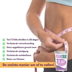 TeaTox™ 28 Dagen Afvallen Detox - Thee - Detox + E-book 30 Recepten -Voedsel Serie Winkel 1200x1200 312