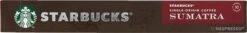 Starbucks By Nespresso Sumatra Espresso Dark Roast Capsules - 120 Koffiecups -Voedsel Serie Winkel 1200x159