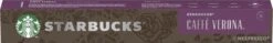 Starbucks By Nespresso Caffe Verona Dark Roast Capsules - 120 Koffiecups -Voedsel Serie Winkel 1200x191