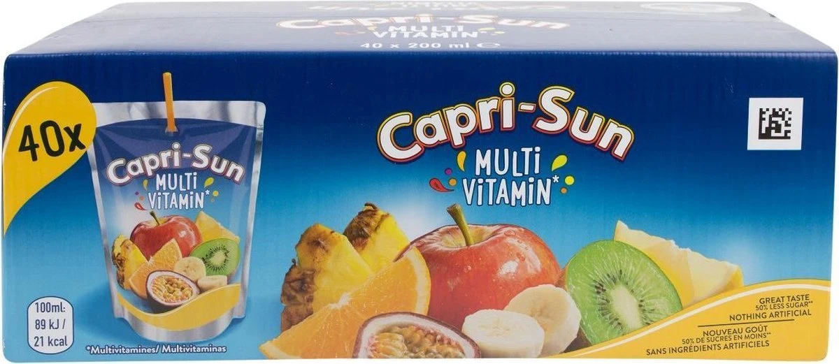 Capri Sun Multi Vitamin 4x 10x200 Ml 2 Capri Sun Multi Vitamin 4x 10x200 Ml - Afbeelding 2