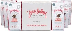 Jones Brothers Coffee Koffiebonen Italian Lover – 6 X 500 Gram 7 Jones Brothers Coffee Koffiebonen Italian Lover – 6 X 500 Gram -Voedsel Serie Winkel 1200x523