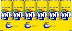 Frisdrank Fanta Lemon No Sugar Blikje 0.33l - 24 Stuks - 24 Stuks -Voedsel Serie Winkel 1200x527 1