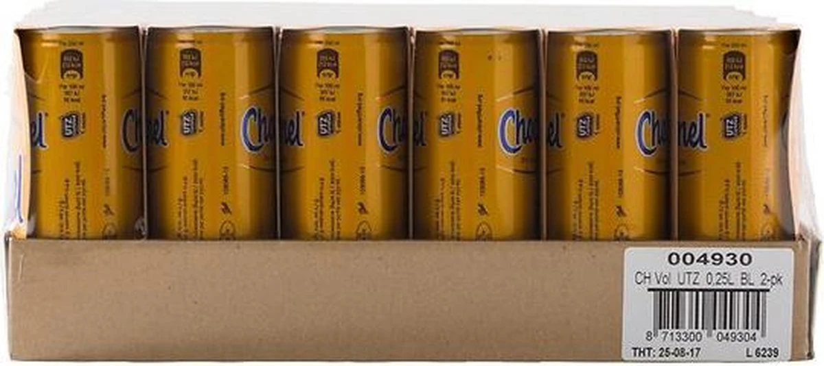 Chocomel Vol Blikjes - 24 X 250 Ml 3 Chocomel Vol Blikjes - 24 X 250 Ml - Afbeelding 3