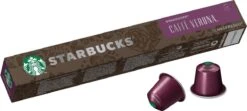 Starbucks By Nespresso Caffe Verona Dark Roast Capsules - 120 Koffiecups -Voedsel Serie Winkel 1200x540