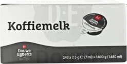 Douwe Egberts Koffiemelk Cups - 240 X 7,5 Gram 5 Douwe Egberts Koffiemelk Cups - 240 X 7,5 Gram -Voedsel Serie Winkel 1200x608