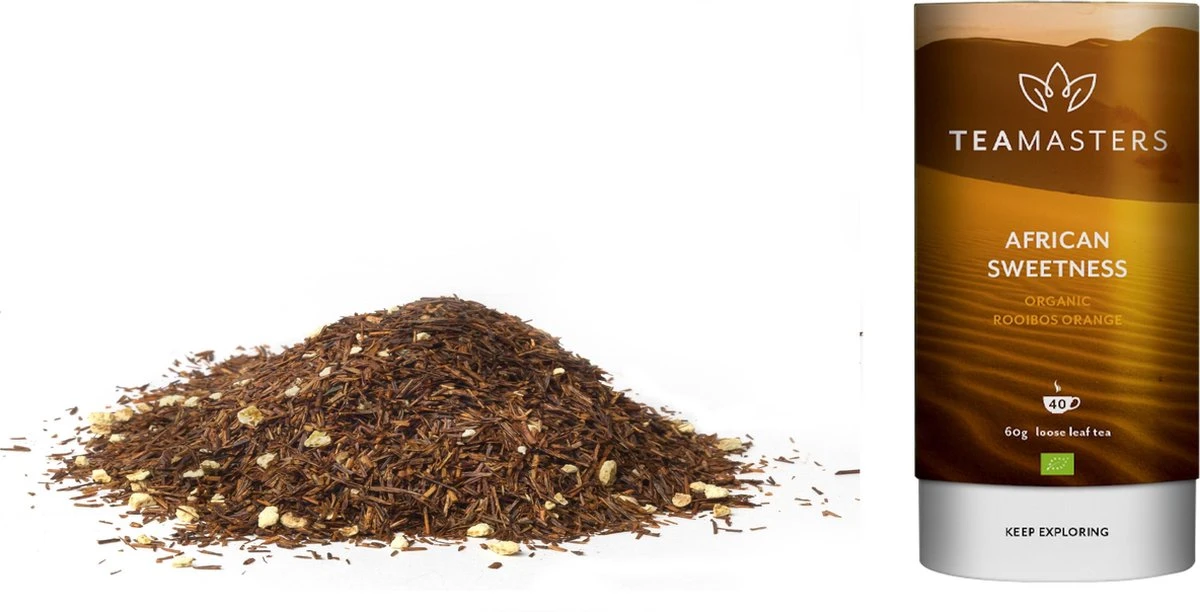 Teamasters Pure & Blends Mixbox - 6 X 60 Gram - Biologische Losse Thee - Rooibos Thee - Munt Thee - Citroen Thee - Groene Thee - Jasmijn Thee - Zwarte Thee - Oolong Thee - IJsthee - Zomer 7 Teamasters Pure & Blends Mixbox - 6 X 60 Gram - Biologische Losse Thee - Rooibos Thee - Munt Thee - Citroen Thee - Groene Thee - Jasmijn Thee - Zwarte Thee - Oolong Thee - IJsthee - Zomer - Afbeelding 7