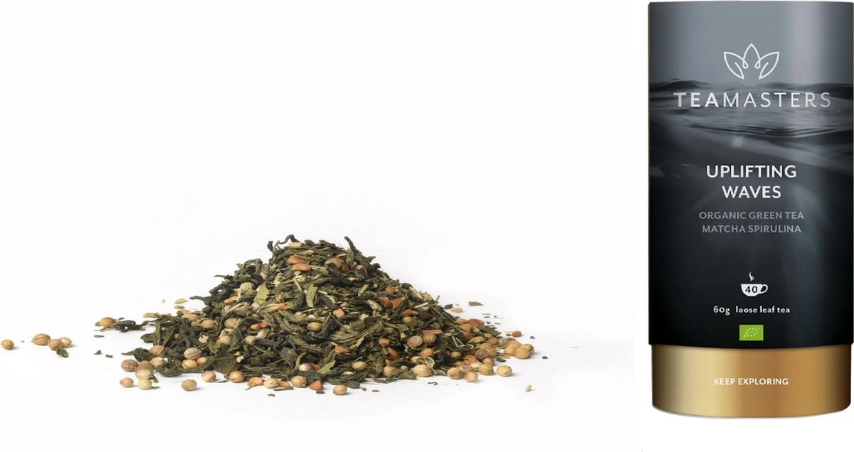 Teamasters Pure, Blends & Specials Mixbox - Gratis RVS Filter - Biologische Losse Thee - Rooibos - Munt - Citroen - Groene Thee - Jasmijn Thee - Zwarte Thee - Gember - Witte Thee - Framboos - Passievrucht - Theedoos - Zomer - Geschenkset 11 Teamasters Pure, Blends & Specials Mixbox - Gratis RVS Filter - Biologische Losse Thee - Rooibos - Munt - Citroen - Groene Thee - Jasmijn Thee - Zwarte Thee - Gember - Witte Thee - Framboos - Passievrucht - Theedoos - Zomer - Geschenkset - Afbeelding 11