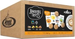 Hoppe | Bakkers Trots Fairtrade Koekjesmix / Koffiekoekjes Per Stuk Verpakt | 120 Stuks